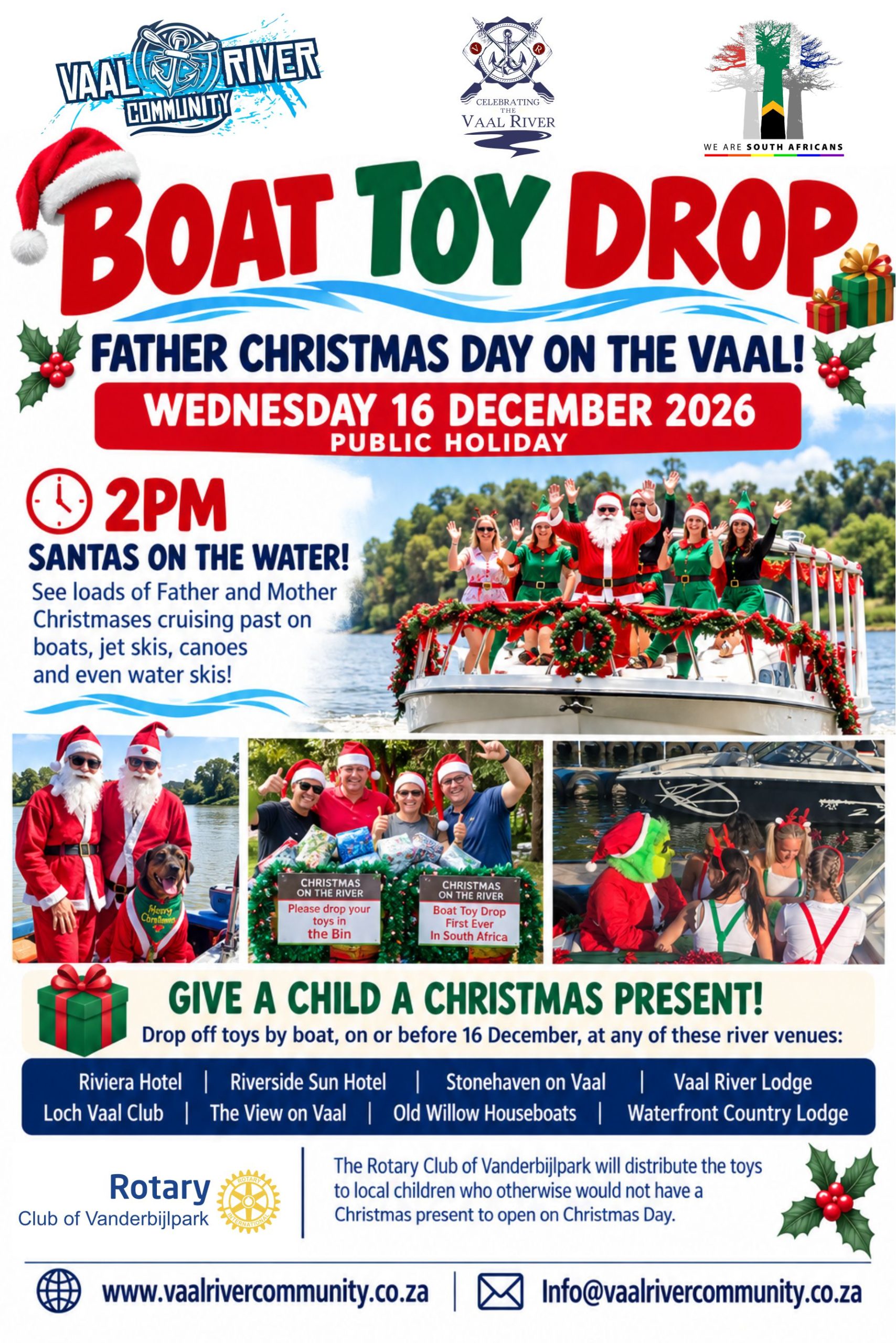 Boat Toy Drop 2026 event poster