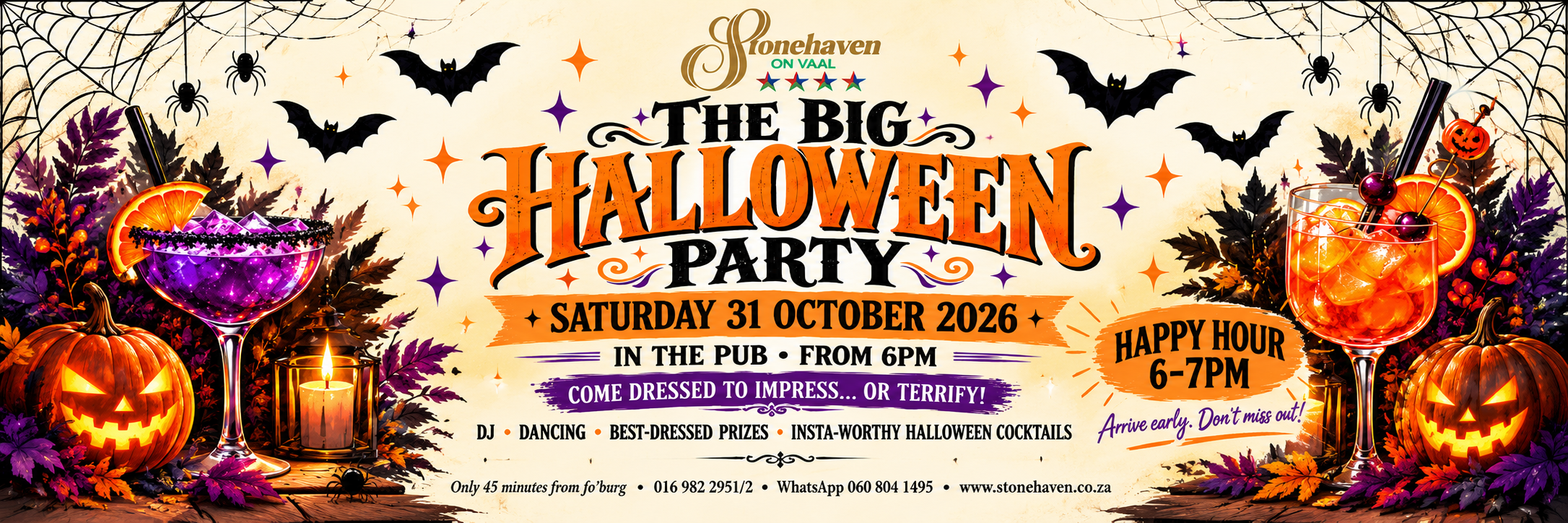 The Big Halloween Party at Stonehaven on Vaal